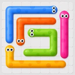 Icono de Peck Snack: Worm Arrow Puzzle